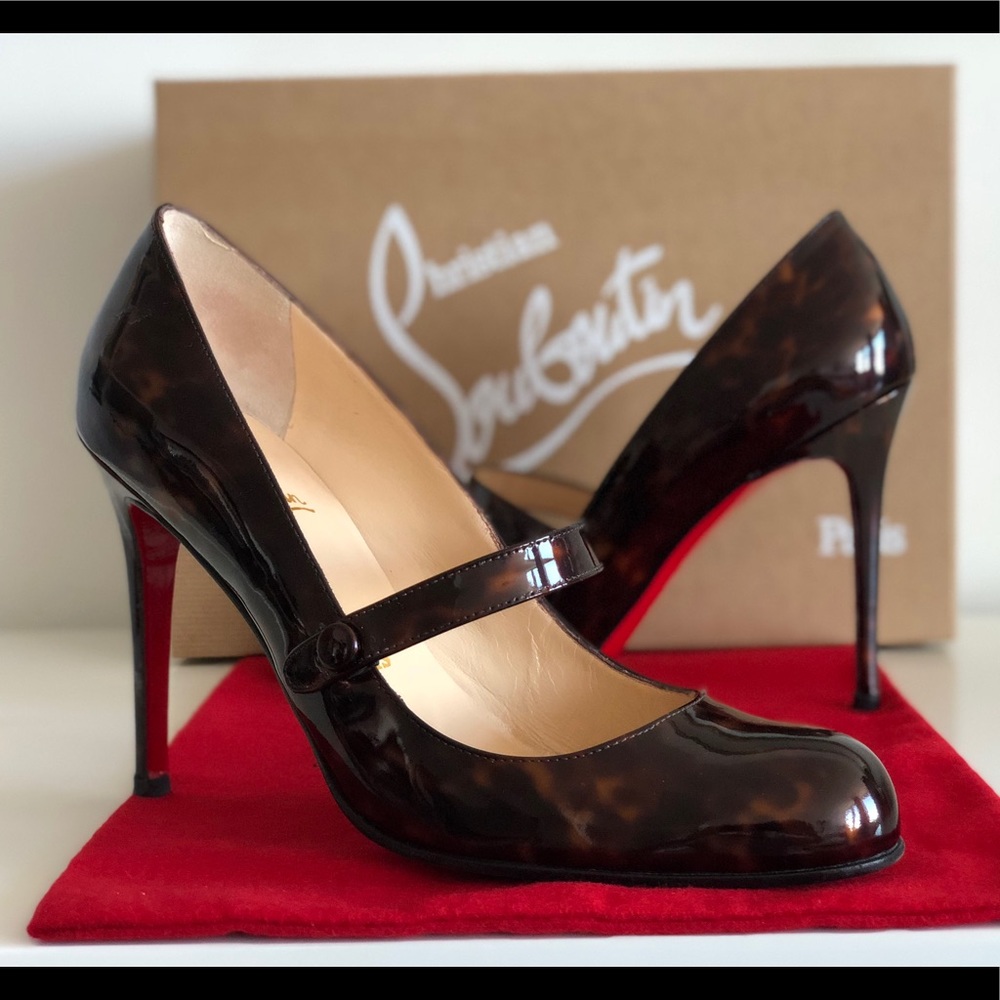 Christian Louboutin Brown Heels